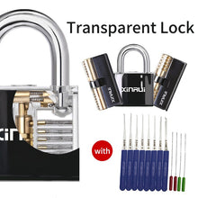 Load image into Gallery viewer, 3-Type Lockpick Set,View Cutaway Pin Padlock