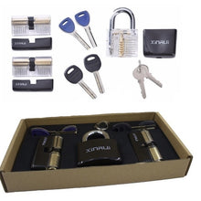 Load image into Gallery viewer, 3-Type Lockpick Set,View Cutaway Pin Padlock